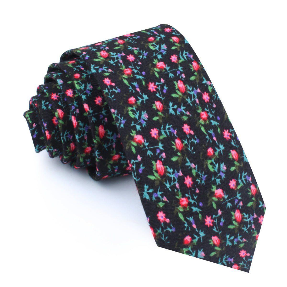 Kenrokuen_Japanese_Flower_Skinny_Tie-496769