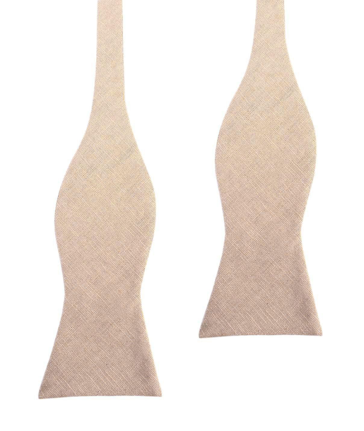 Khaki_Linen_Self_Tie_Bow_Tie_2048x2048_de858307-69a7-4e61-8629-114749318b88