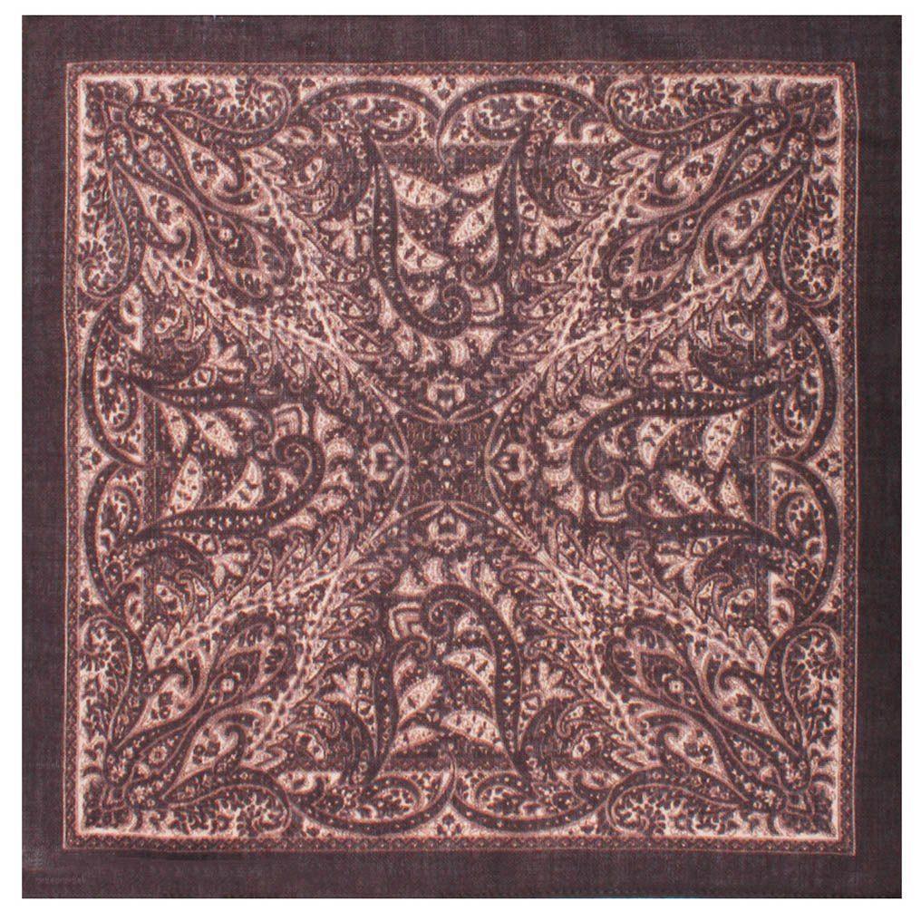 KingCool_PaulNewman_BrownWoolPocketSquare-697498