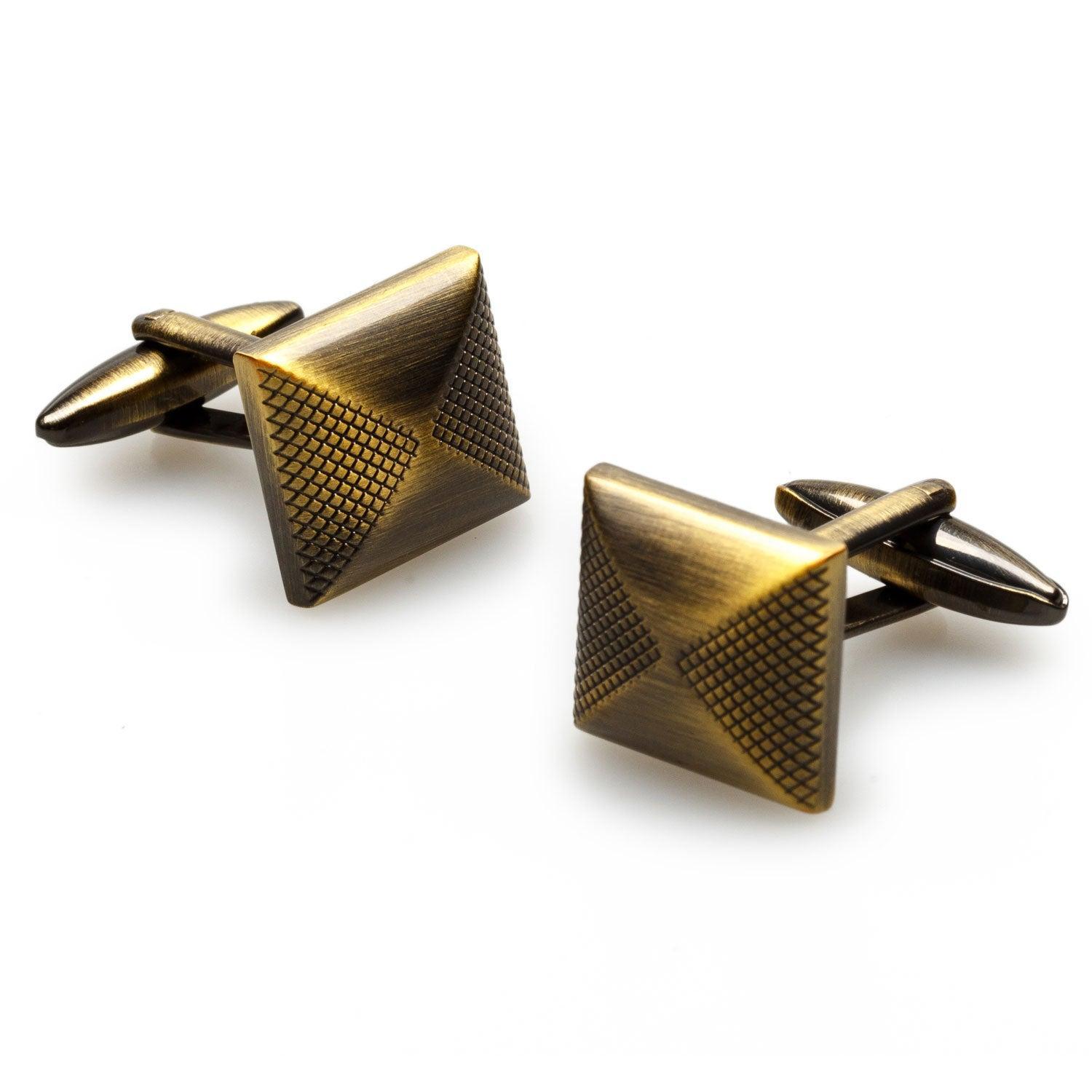 King_Tut_Antique_Brass_Cufflinks