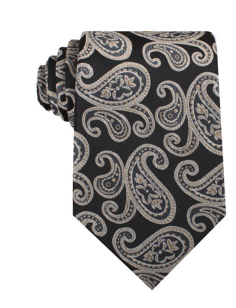 King_of_Persia_Black_Paisley_Necktie-791185