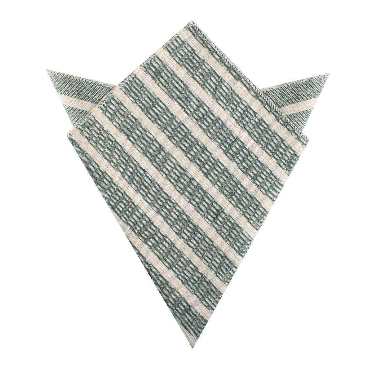 Konya_Chalk_Stripe_Green_Linen_Pocket_Square-267105