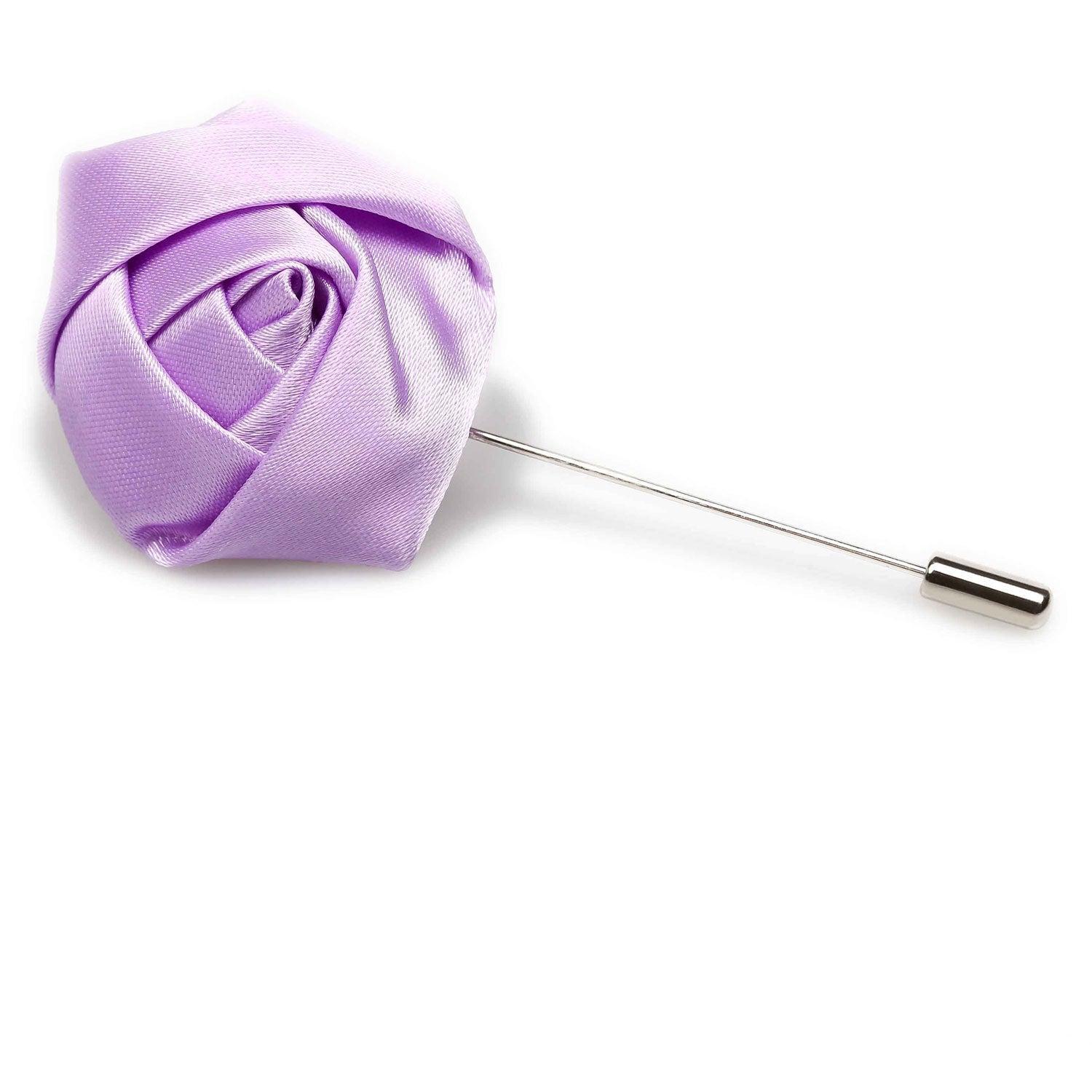 Lavender_Satin_Rose_Lapel_Pin