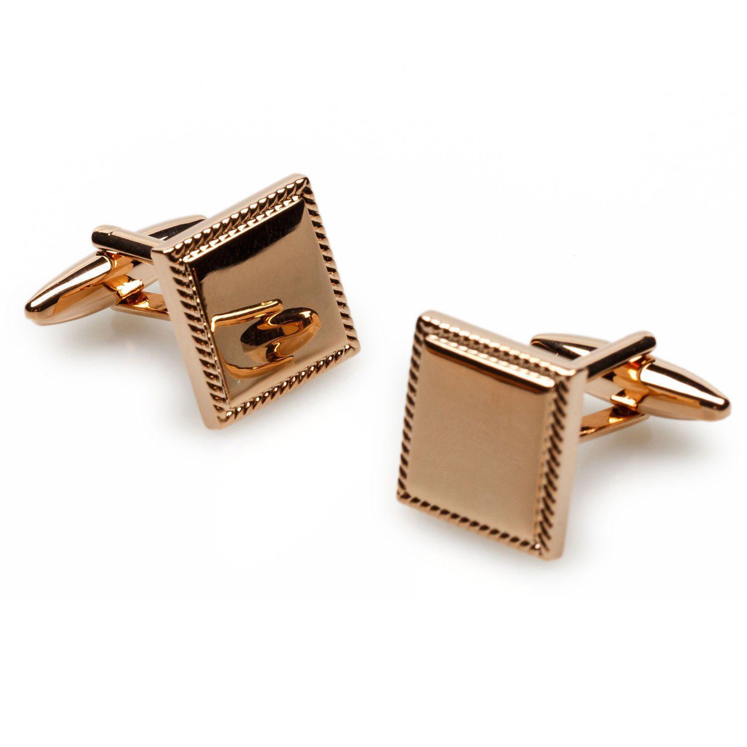 Leonardo_da_Vinci_Rose_Gold_Cufflinks