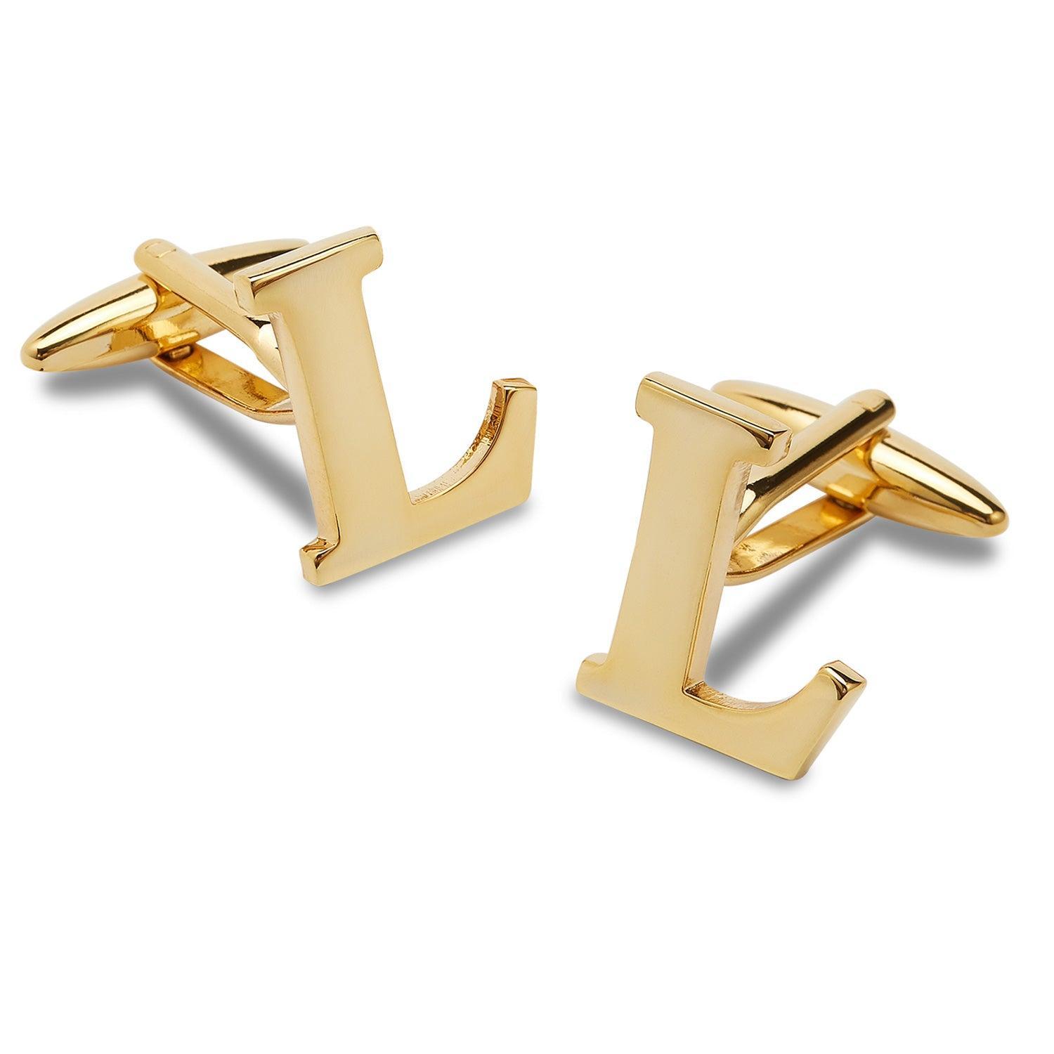 Letter_L_Gold_Cufflinks