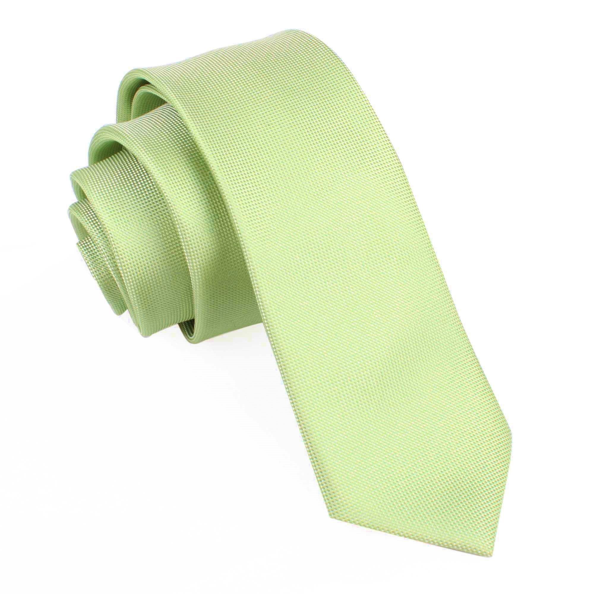 Light_Mint_Pistachio_Green_Skinny_Tie