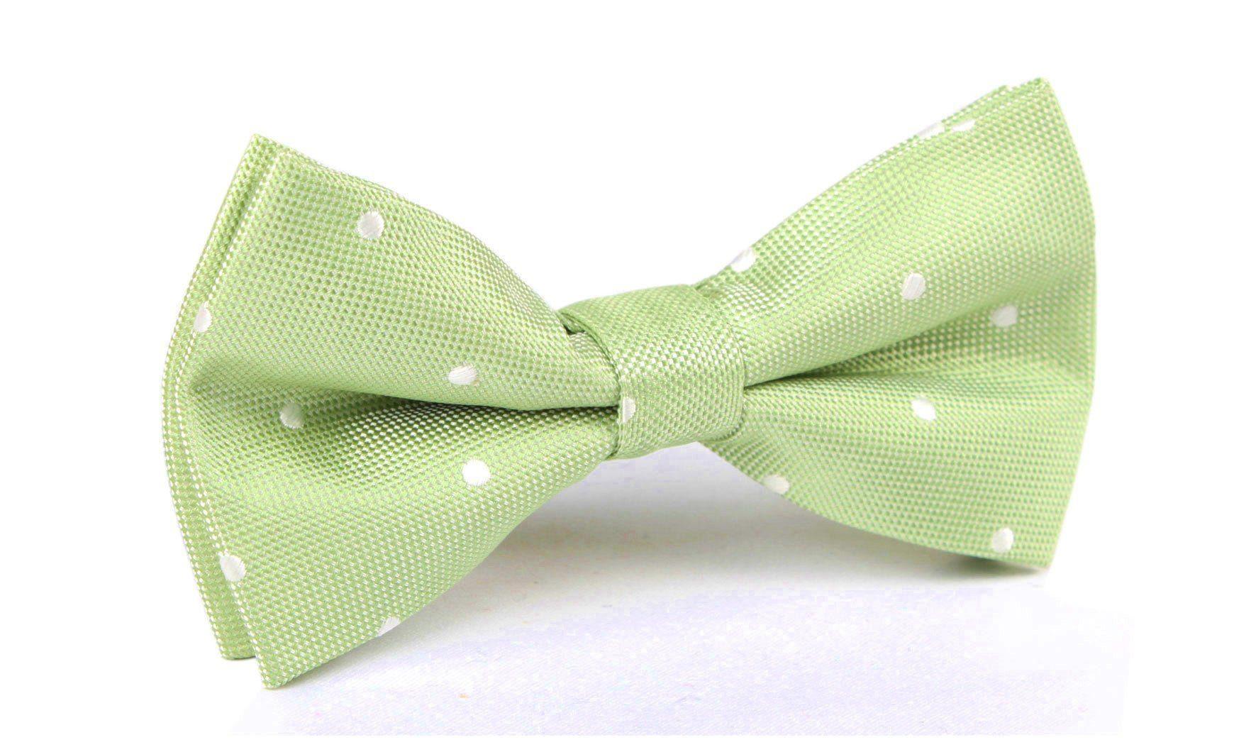 Light_Mint_Pistachio_Green_with_White_Polka_Dots_Bow_Tie-186766