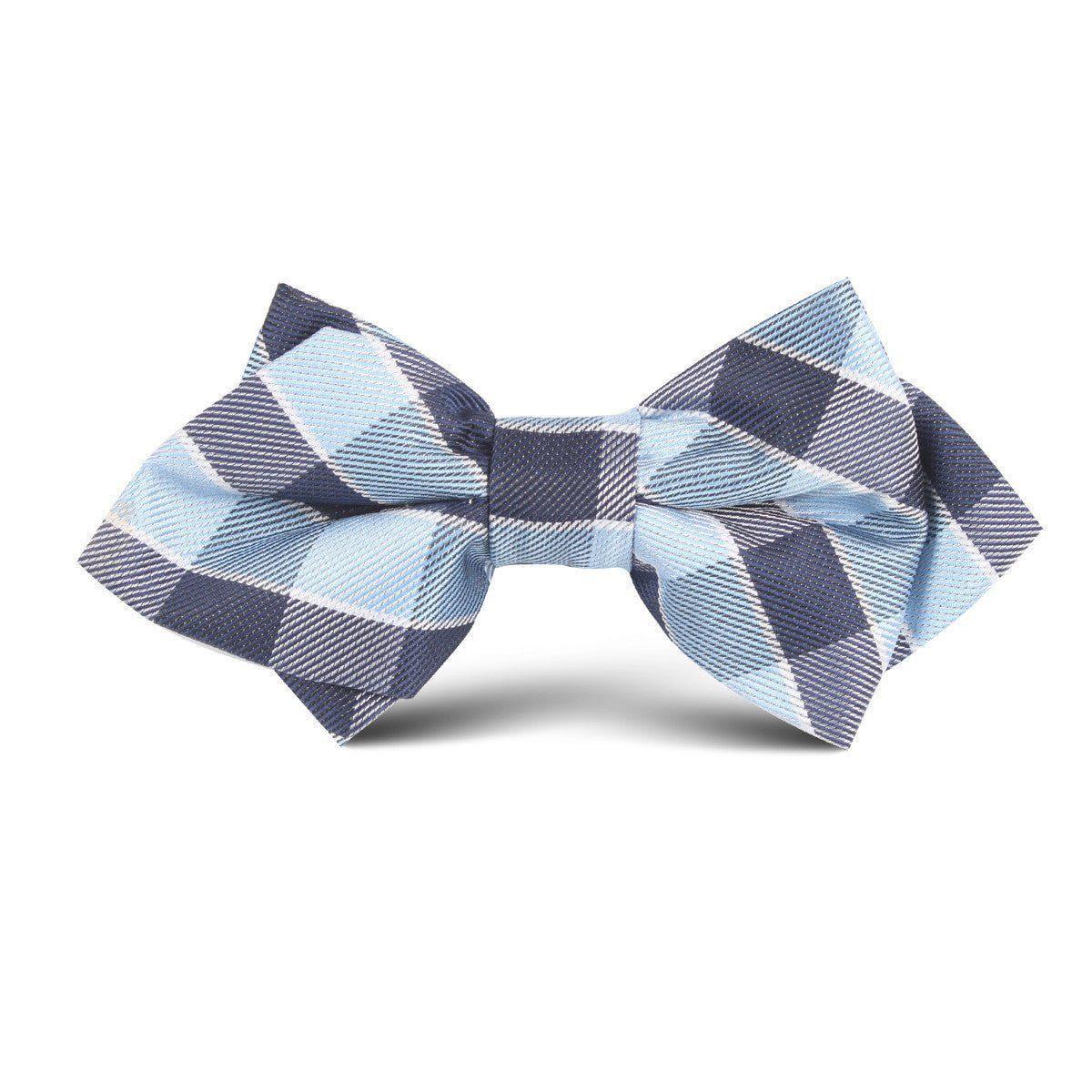 Light_Navy_Blue_Checkered_Kids_Diamond_Bow_Tie-973206