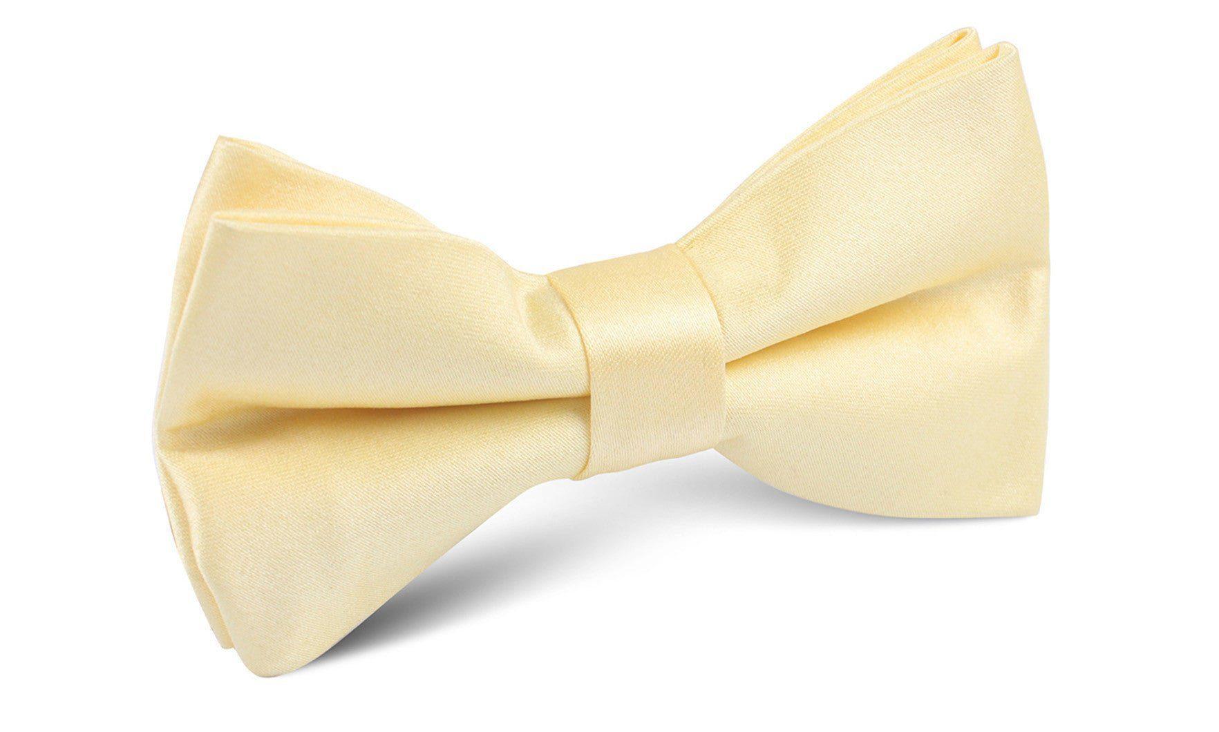 Light_Yellow_Satin_Bow_Tie-607085