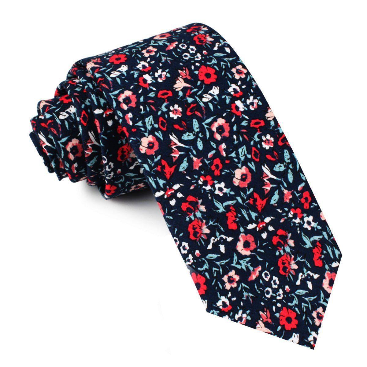 Lisbon_Floral_Skinny_Tie-291114