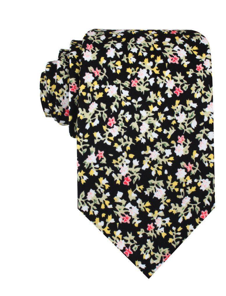 Madagascar_Black_Floral_Necktie-105347