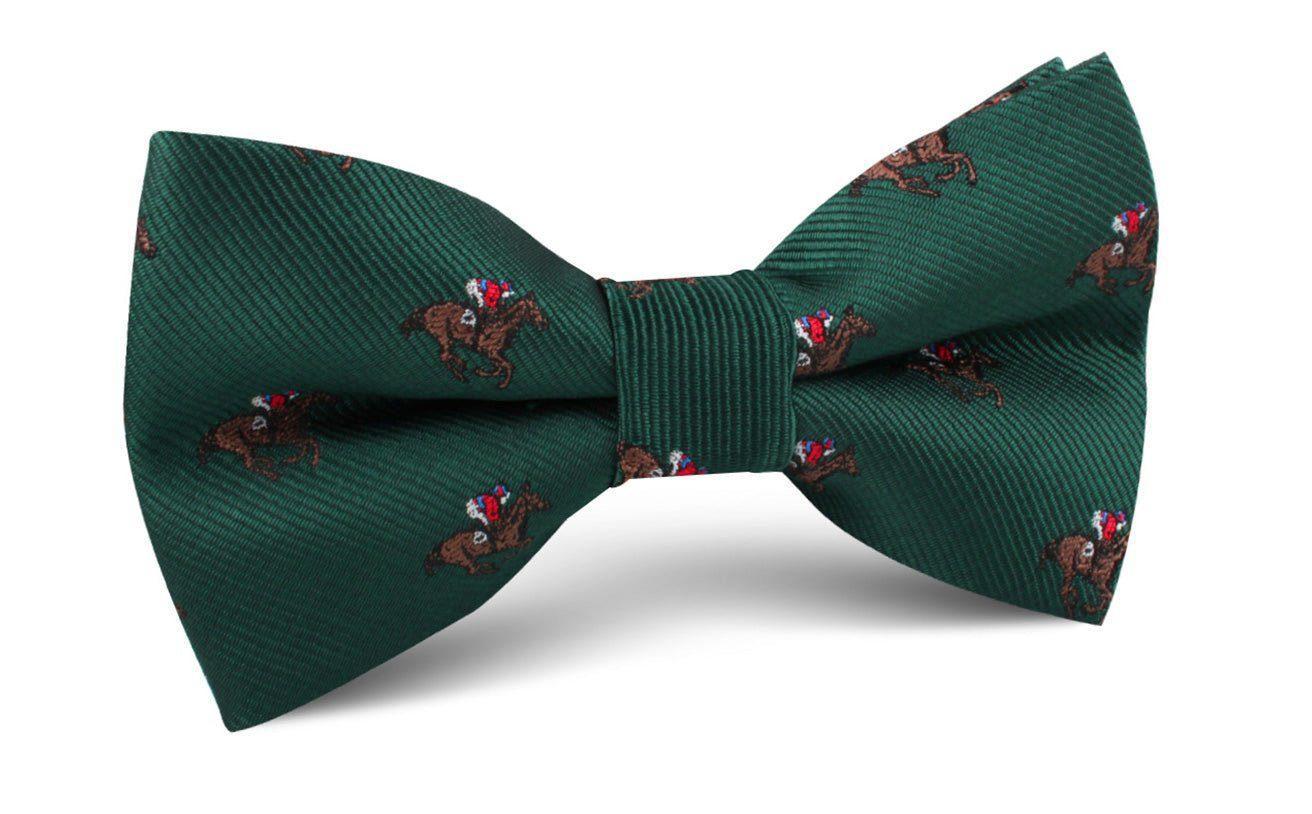 Makybe_Diva_Dark_Green_Racehorse_Bow_Tie-589030