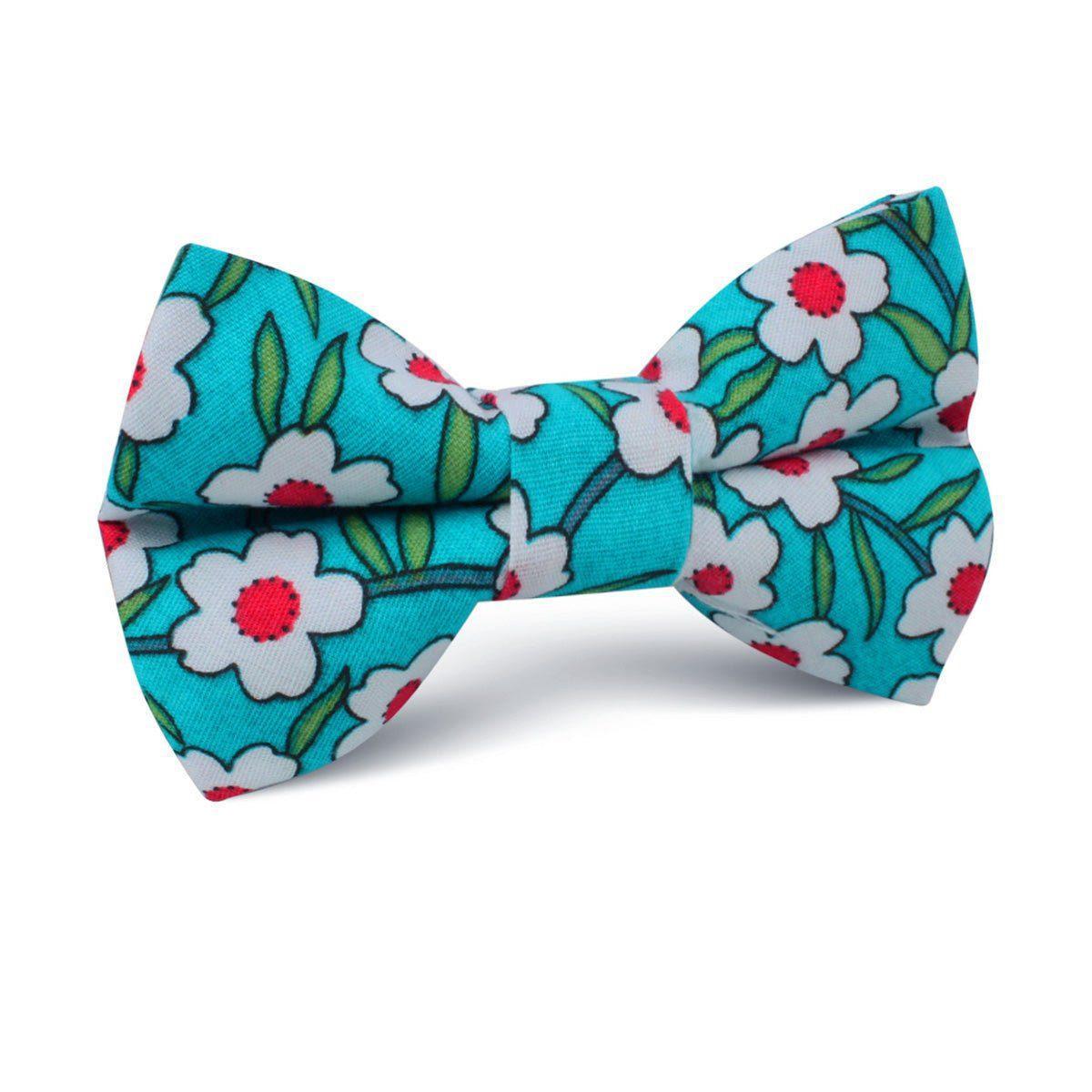 MaldivianTurquoiseFloralKidsBowTie_9ab0290a-9786-46c5-97ec-9450ca3edb65-429500