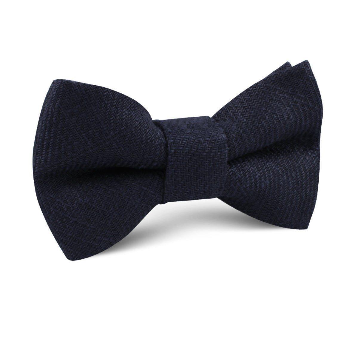 MarineDarkNavyBlueTwillLinenKidsBowTie_f6cfd771-eac0-4a70-9aa6-84315348fc0c-933140