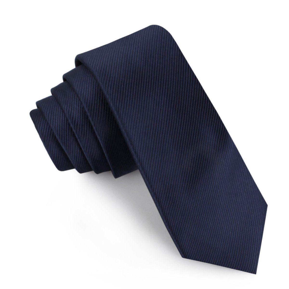 Marine_Midnight_Blue_Twill_Skinny_Tie-611281