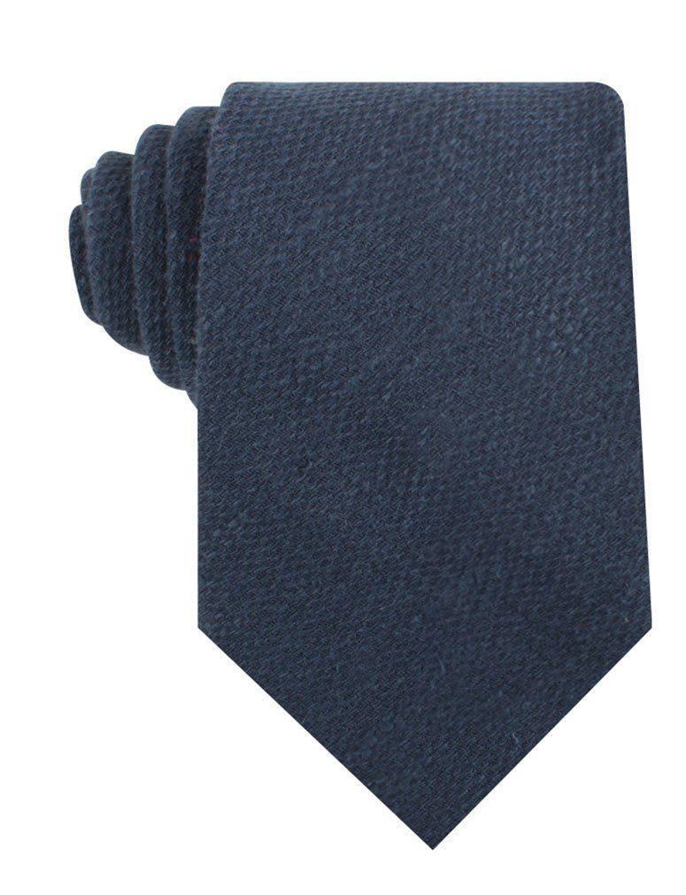 Marine_Navy_Blue_Linen_Necktie-540691