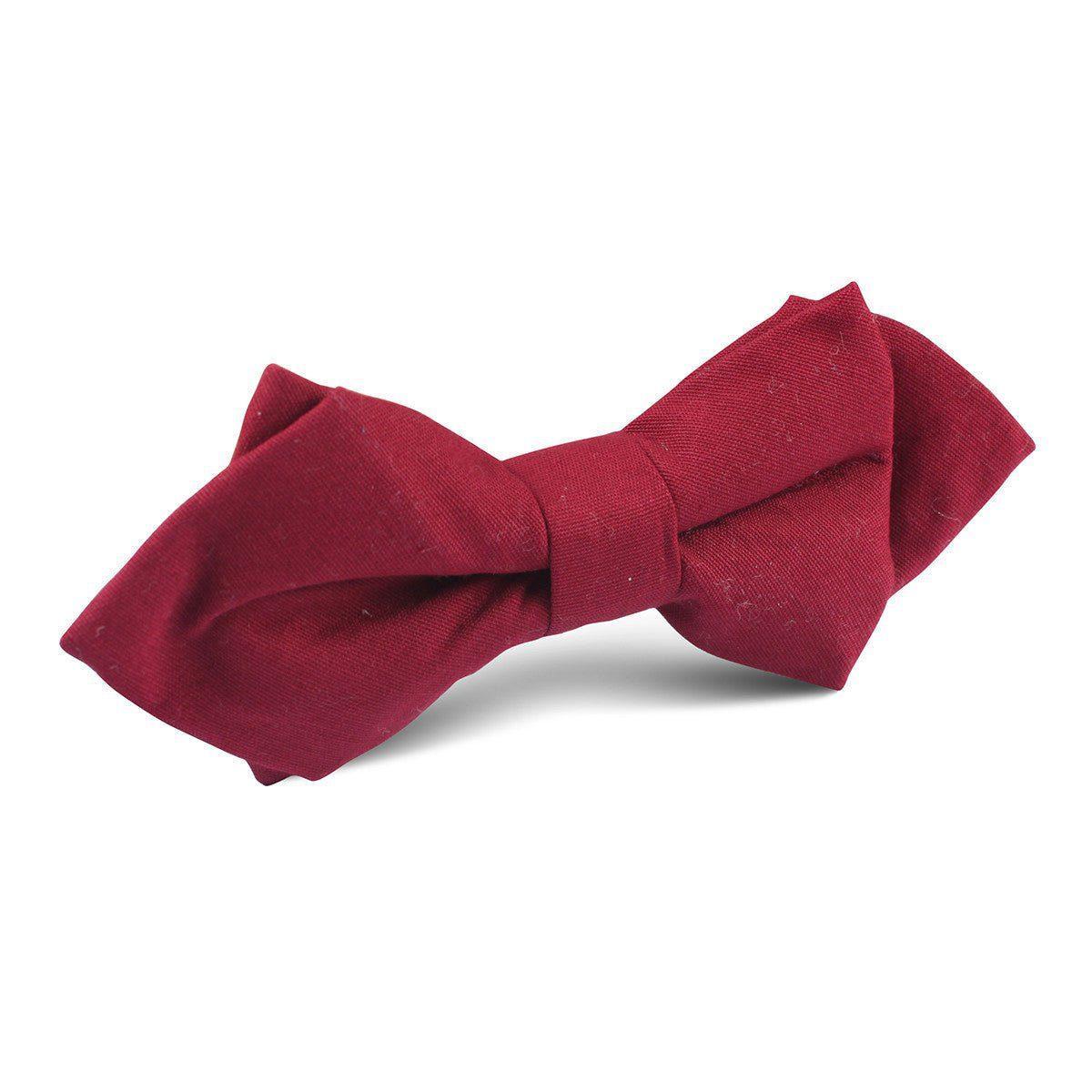 Maroon_Cotton_Diamond_Bow_Tie-676614