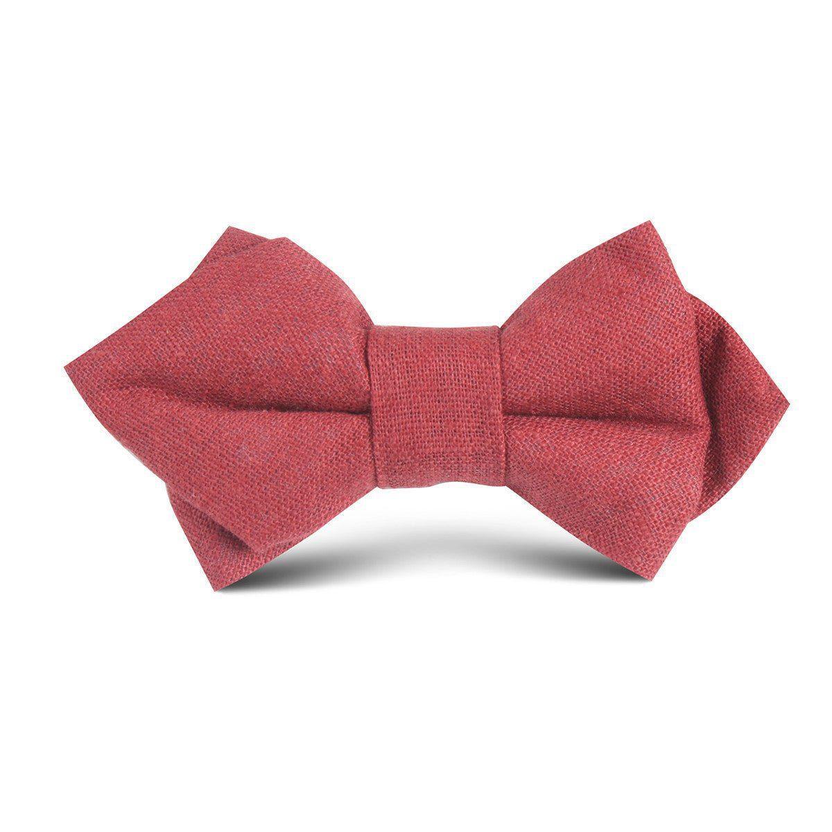 Maroon_Slub_Linen_Kids_Diamond_Bow_Tie-645492