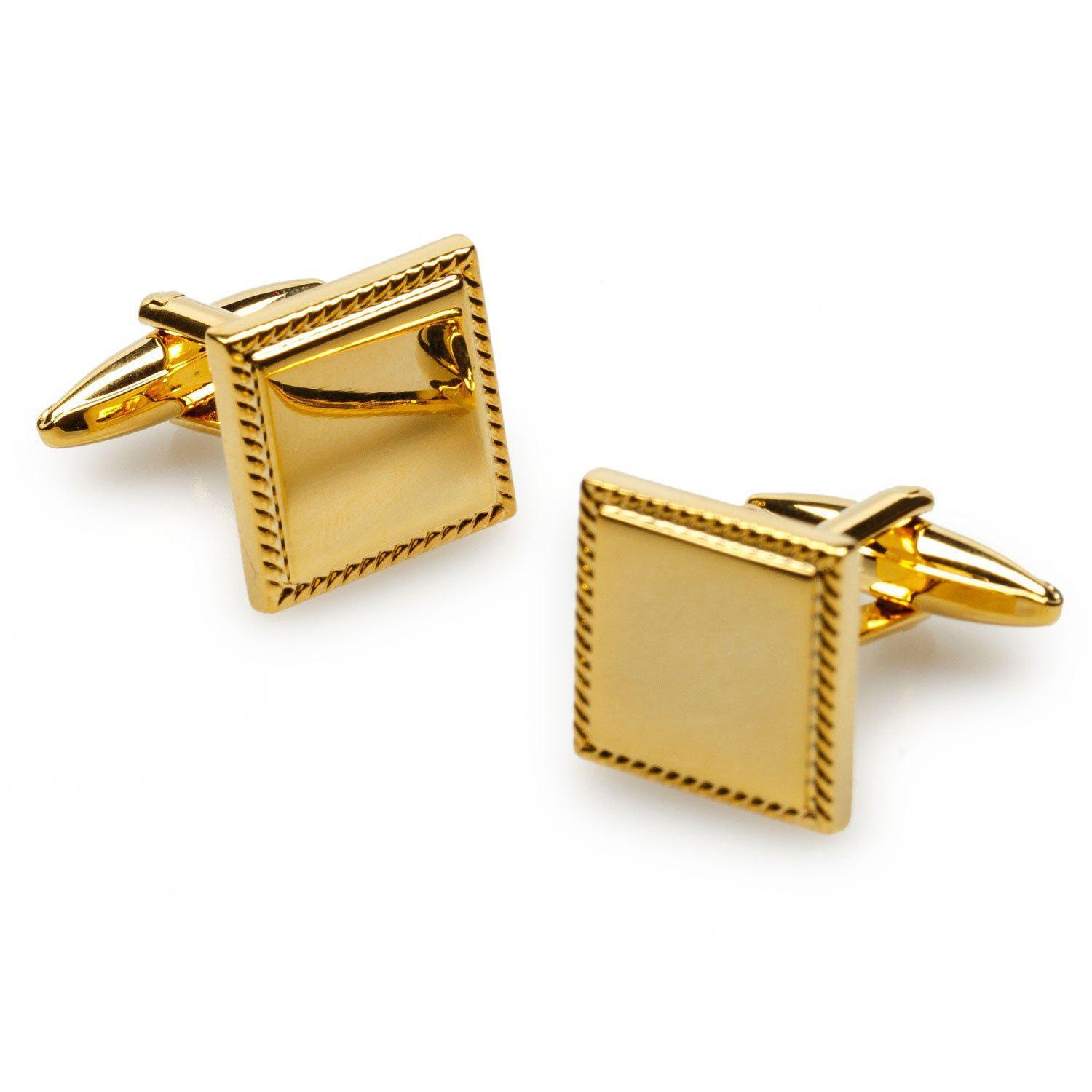Michelangelo_Gold_Cufflinks