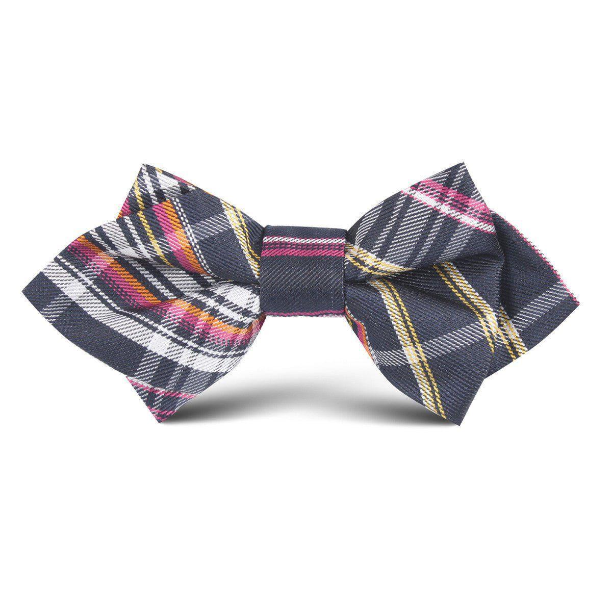 Midnight_Blue_Pink_Stripes_Kids_Diamond_Bow_Tie-508618