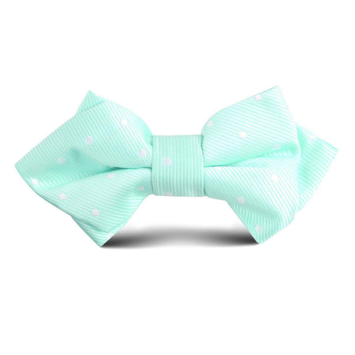 Mint_Green_with_White_Polka_Dots_Kids_Diamond_Bow_Tie-861008