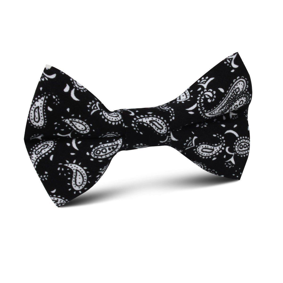 Mr_Pollard_Black_Paisley_Kids_Bow_Tie-389116