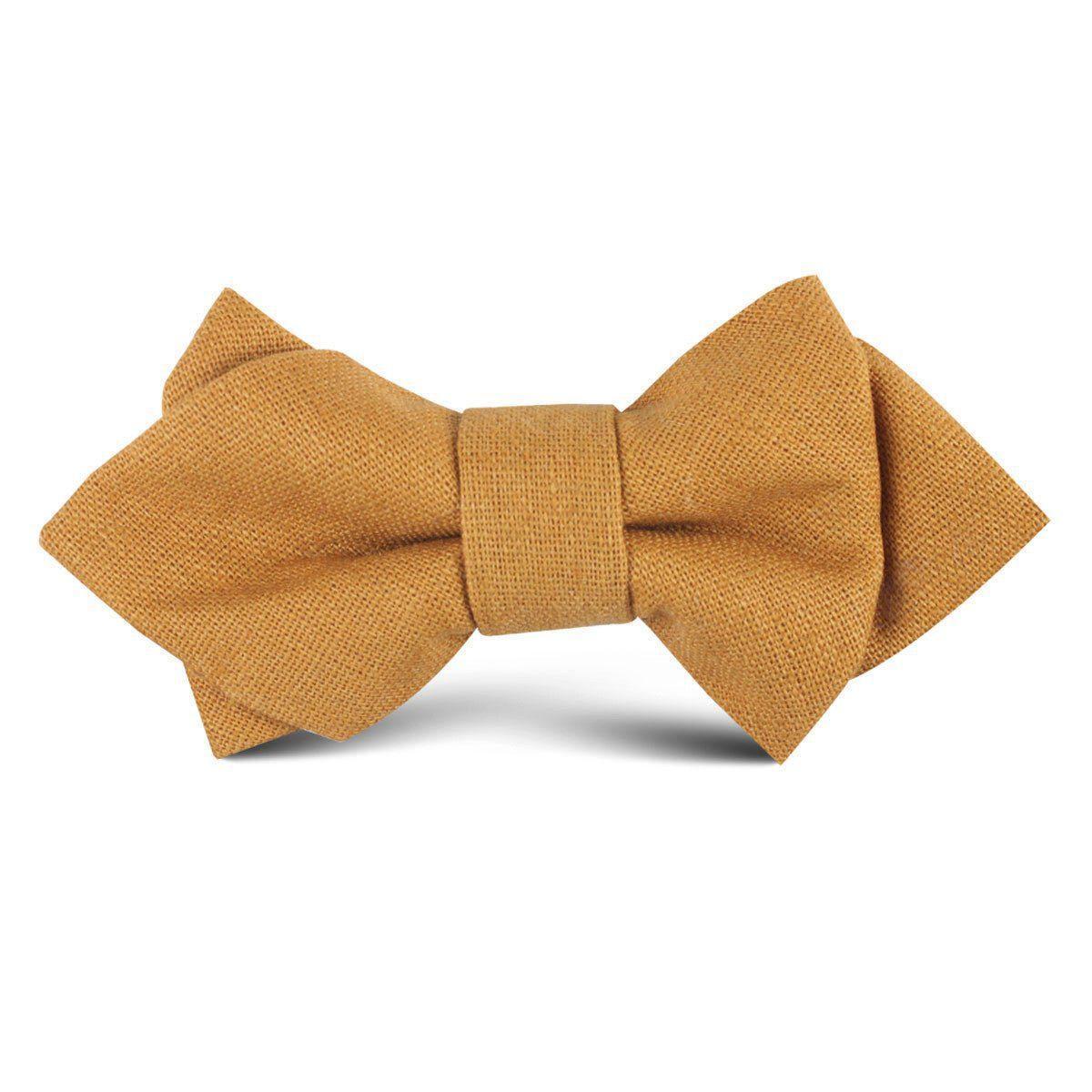 Mustard_Yellow_Slub_Linen_Kids_Diamond_Bow_Tie-168910