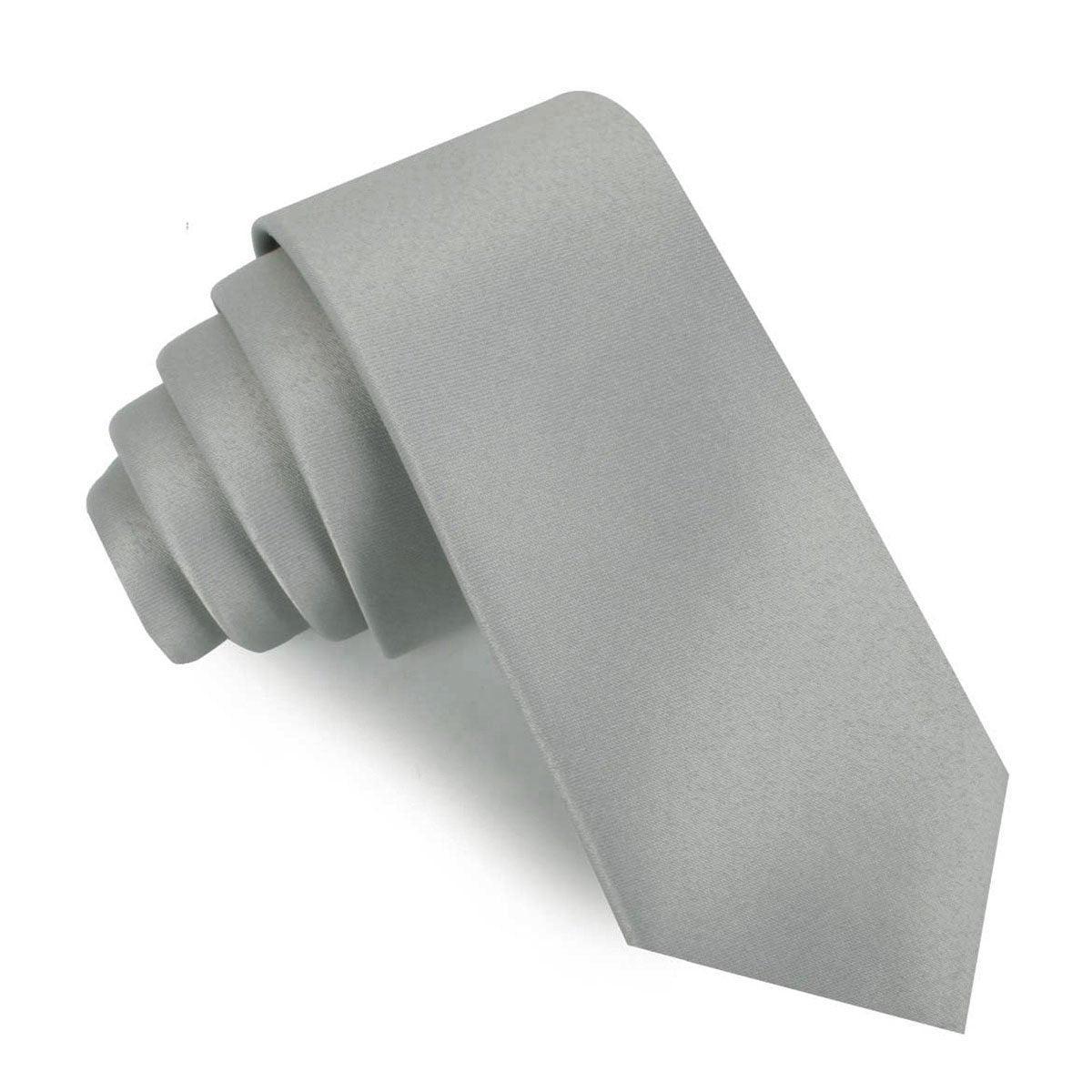Mystic_Silver_Satin_Skinny_Tie