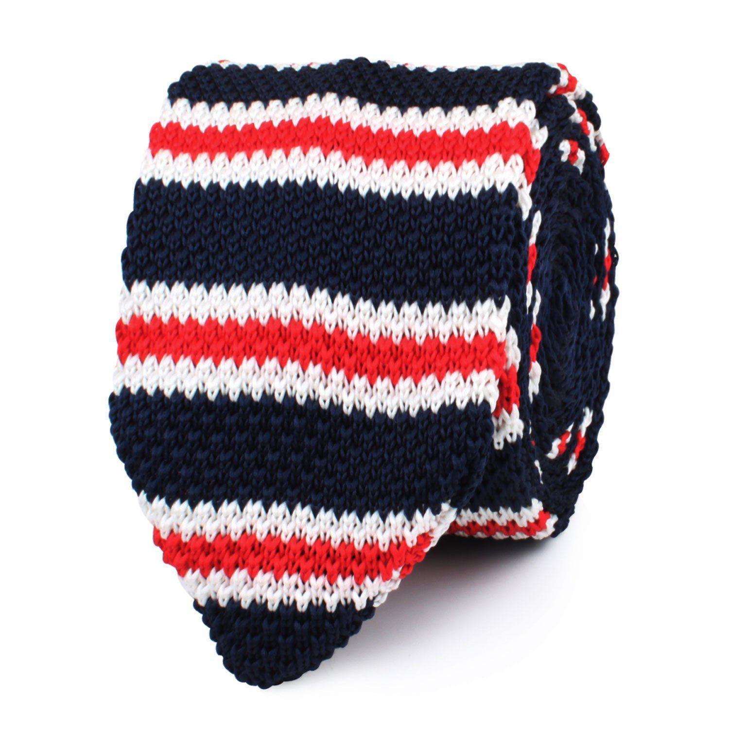 Nautical_Striped_Knitted_Tie