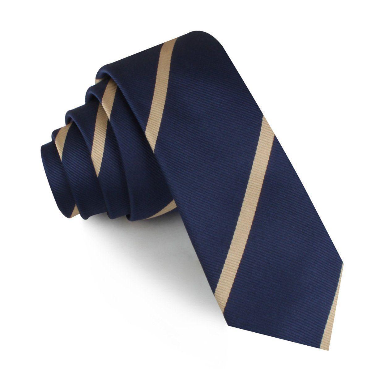 Navy_Blue_Champagne_Gold_Striped_Skinny_Tie-840261