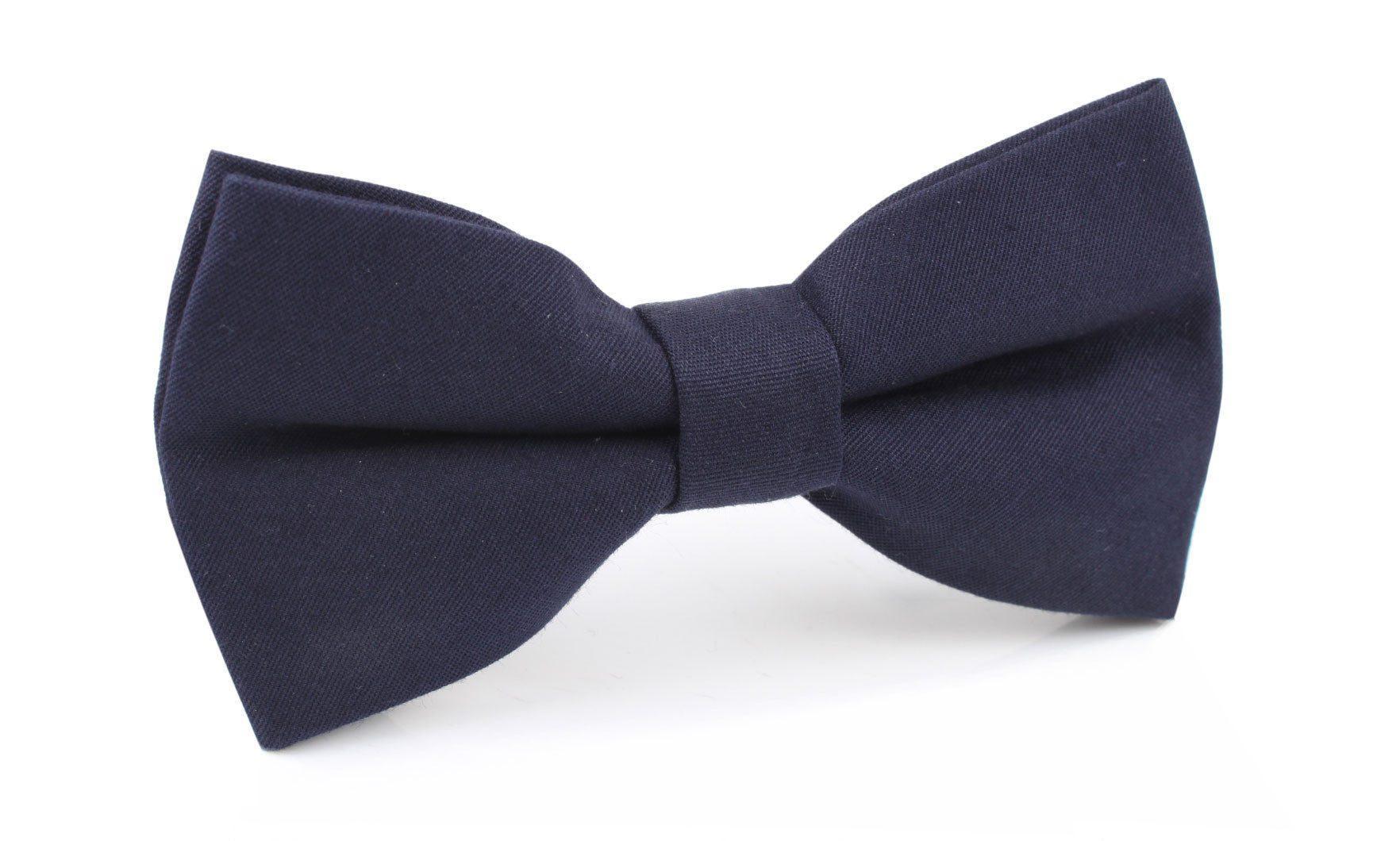 Navy_Blue_Cotton_Bow_Tie
