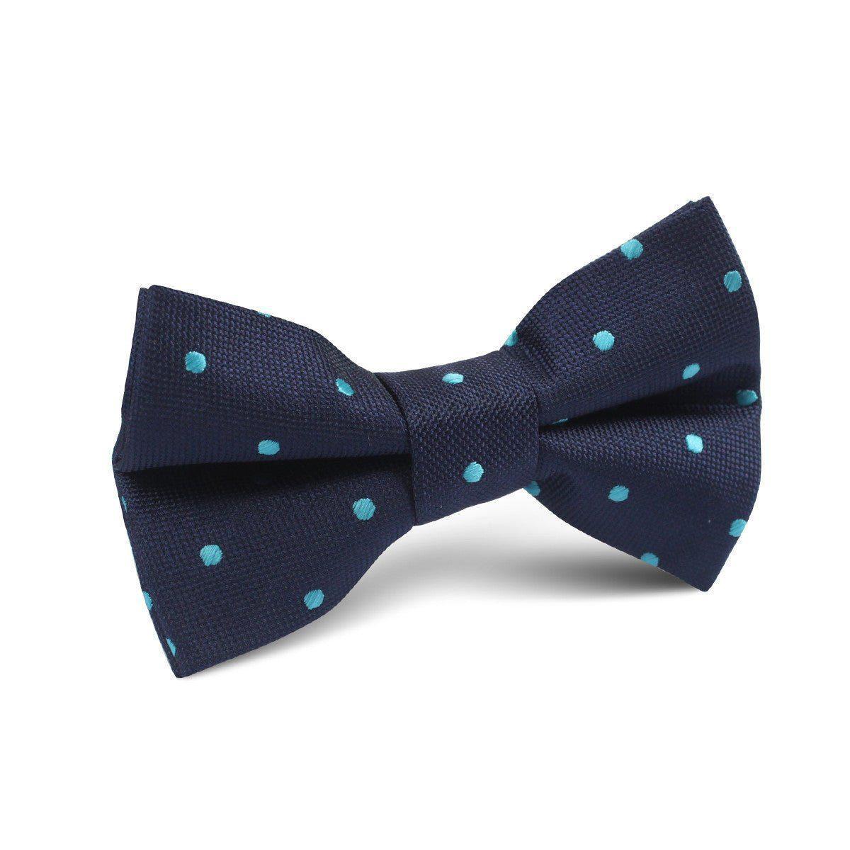 Navy_Blue_with_Mint_Blue_Polka_Dots_Kids_Bow_Tie-224427
