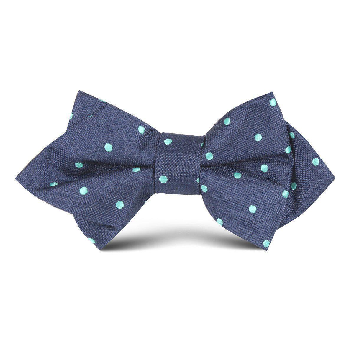 Navy_Blue_with_Mint_Green_Polka_Dots_Kids_Diamond_Bow_Tie-328474