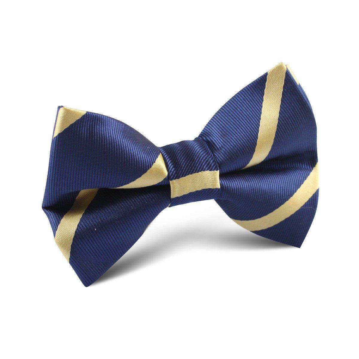 Navy_Blue_with_Yellow_Stripes_Kids_Bow_Tie-669812