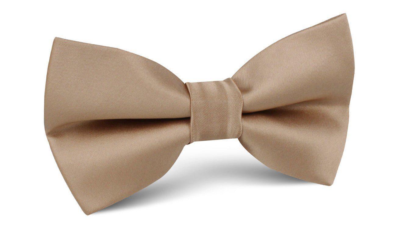 Nude_Brown_Satin_Bow_Tie-868490