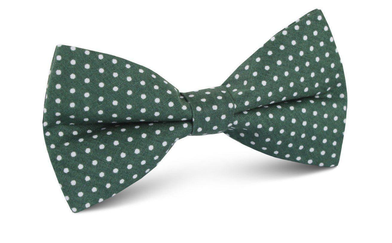 Olive_Green_Polka_Dot_Cotton_Bow_Tie-837697