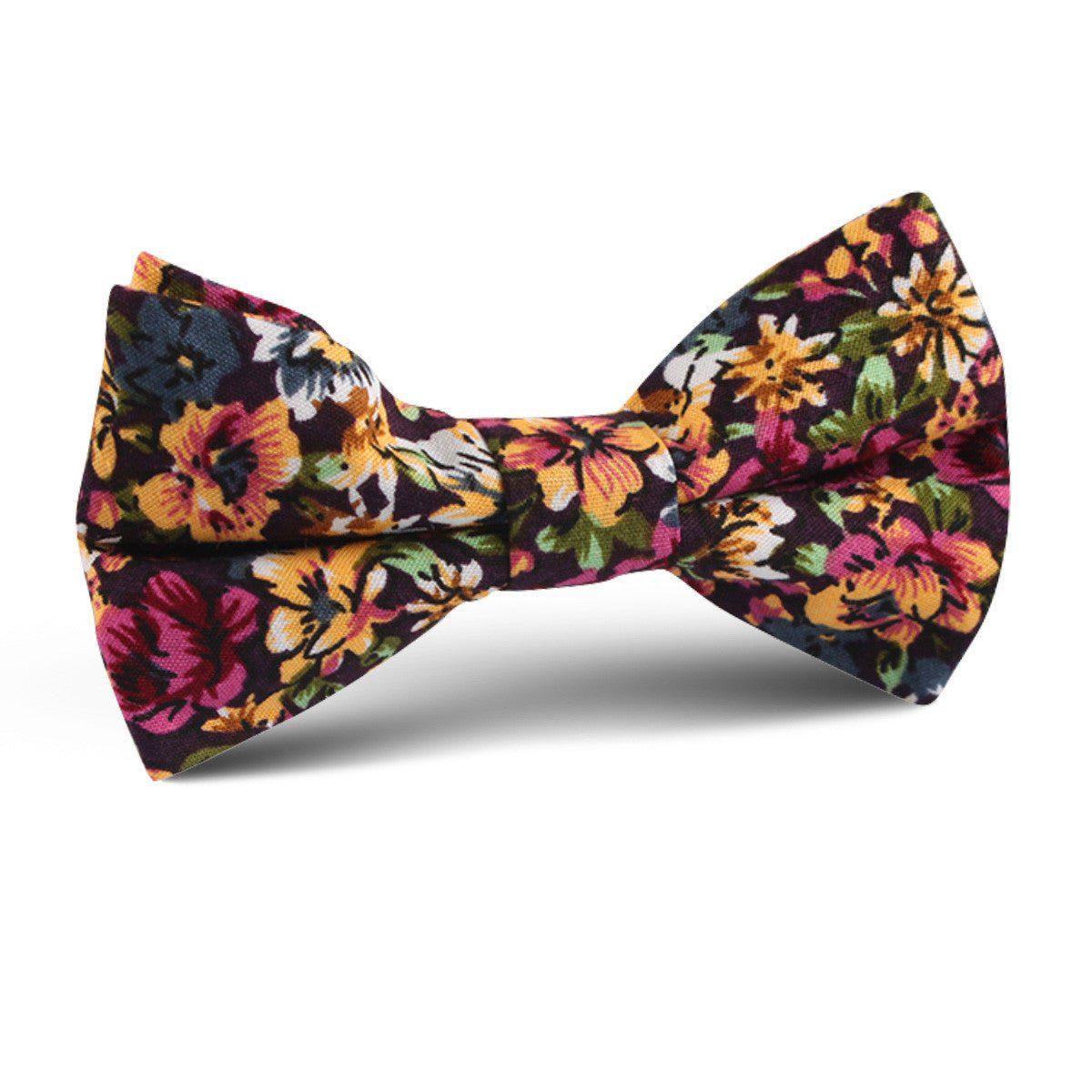 Orange_Flowering_Maple_Kids_Bow_Tie-843672