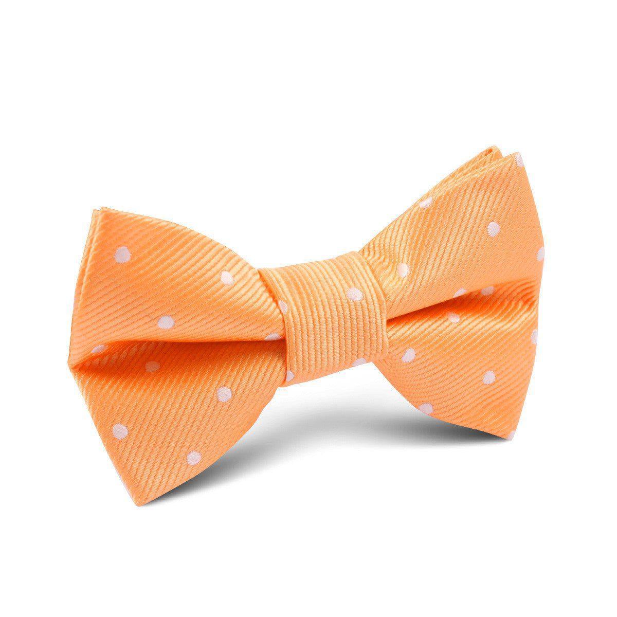 Orange_with_White_Polka_Dots_Kids_Bow_Tie-501179