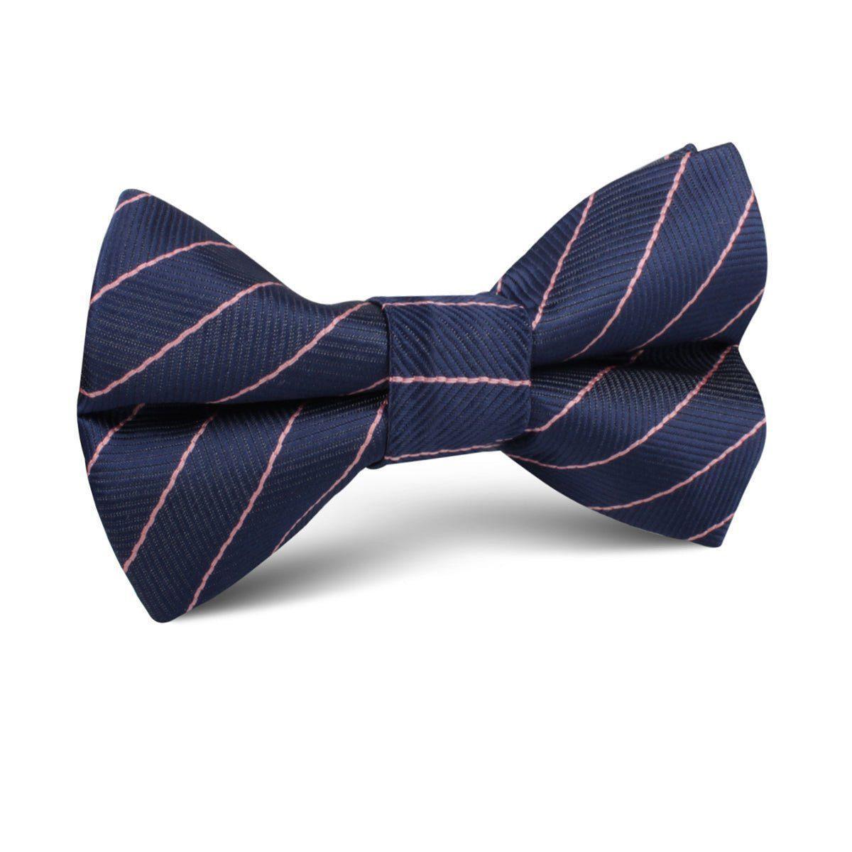 PinkStripedNavyBlueHerringboneKidsBowTie_7bccb851-4829-4488-b2fa-5851dbce9fbd-515285