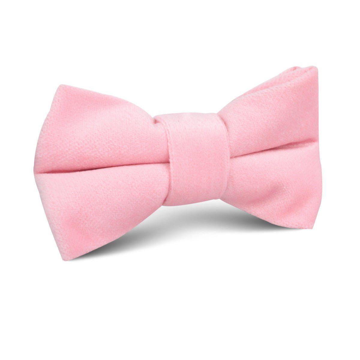 Pink_Velvet_Kids_Bow_Tie-468028