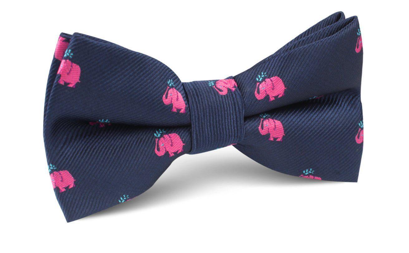 Pink_Water_Elephant_Bow_Tie-861473