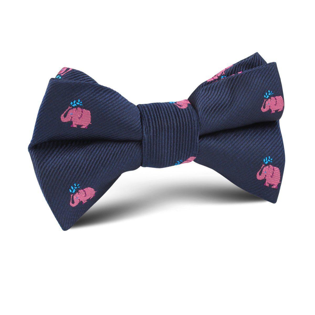 Pink_Water_Elephant_Kids_Bow_Tie-960048