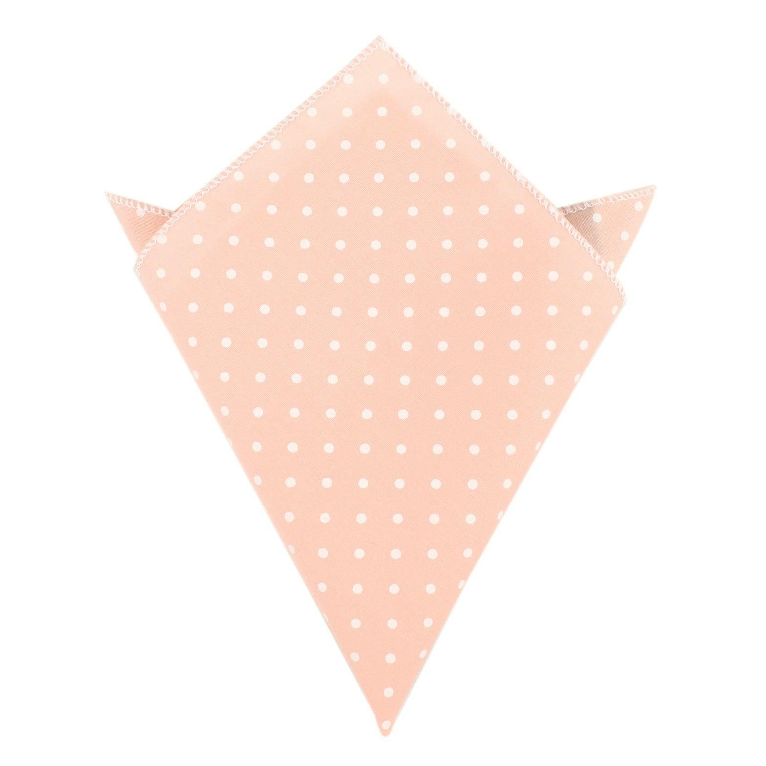 Pink_with_White_Polka_Dots_Cotton_Pocket_Square