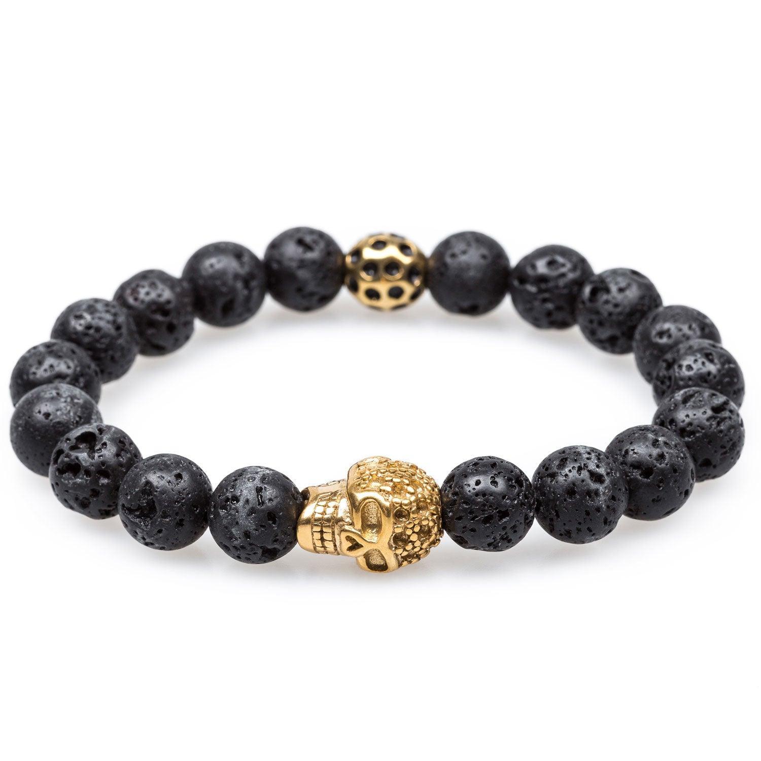 Pompeii_Volcanic_Rock_Gold_Skull_Bracelet