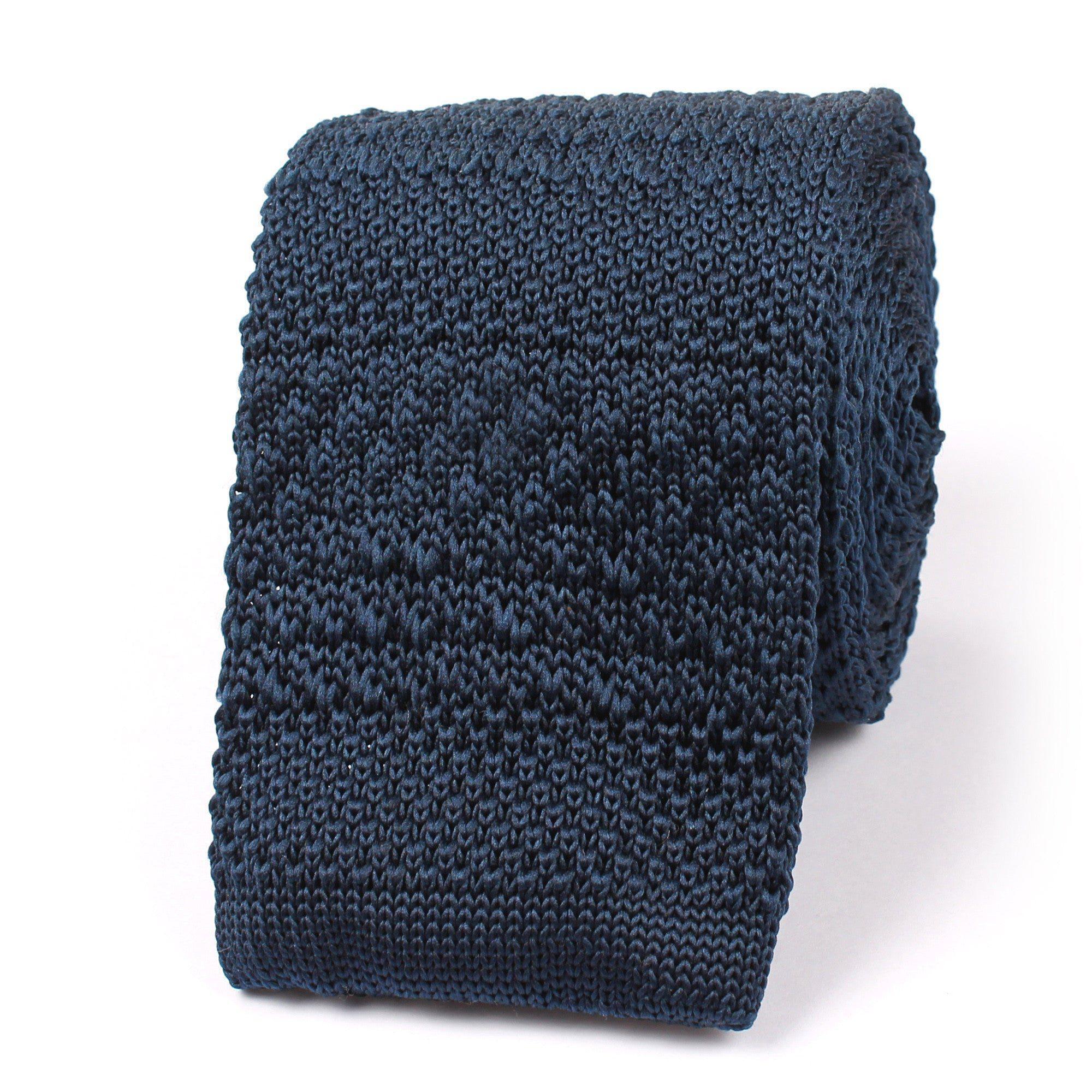 Prussian_Navy_Blue_Knitted_Tie