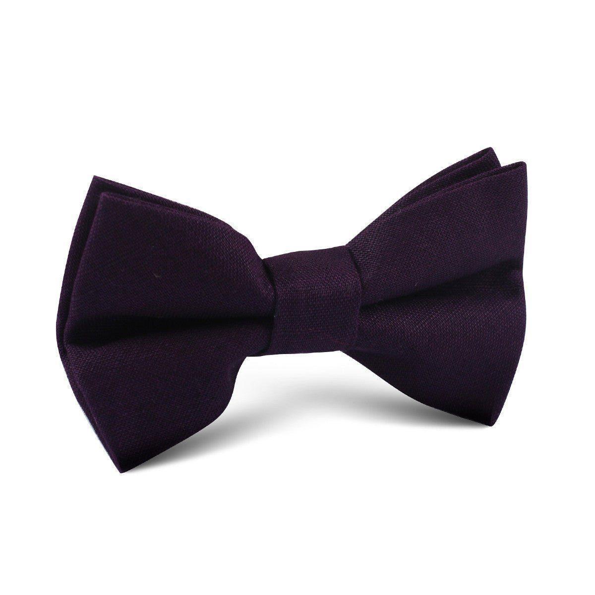 Purple_Plum_Slub_Linen_Kids_Bow_Tie-201615