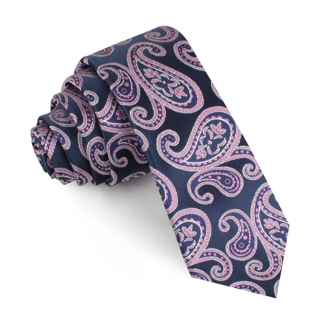 Qajar_Dynasty_Purple_Paisley_Skinny_Tie-575566