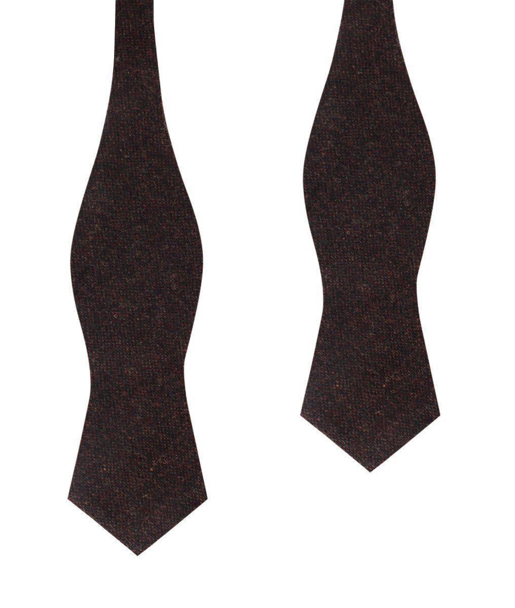 Rambouillet_Donegal_Brown_Wool_Diamond_Self_Bow_Tie-386707