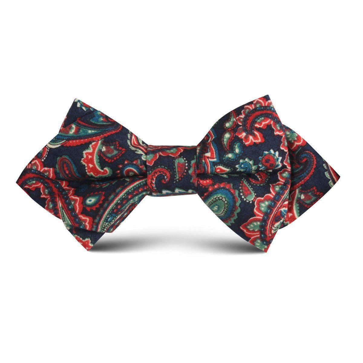 Rocambolesco_Green_Paisley_Kids_Diamond_Bow_Tie-261418