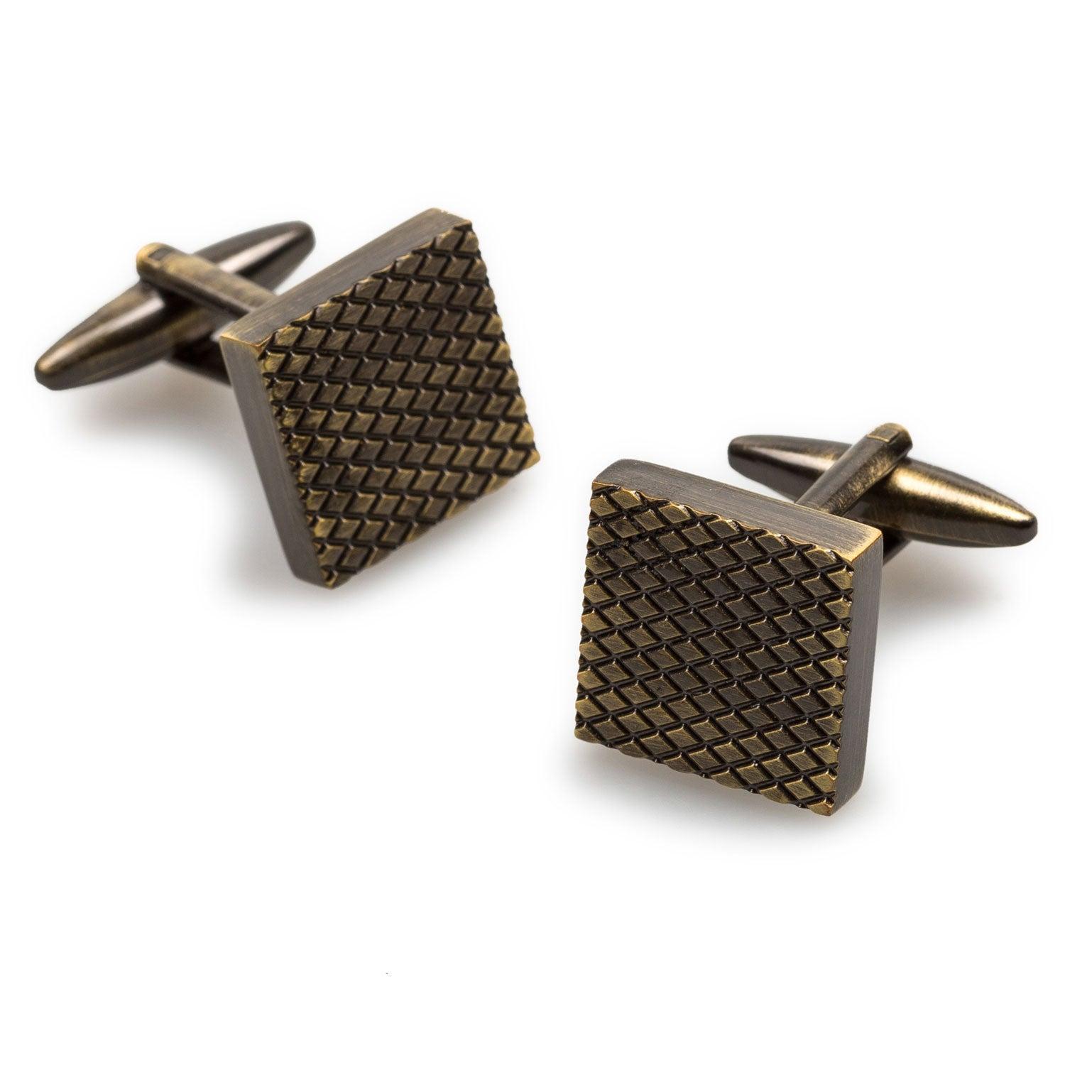 Roronoa_Antique_Brass_Cufflinks